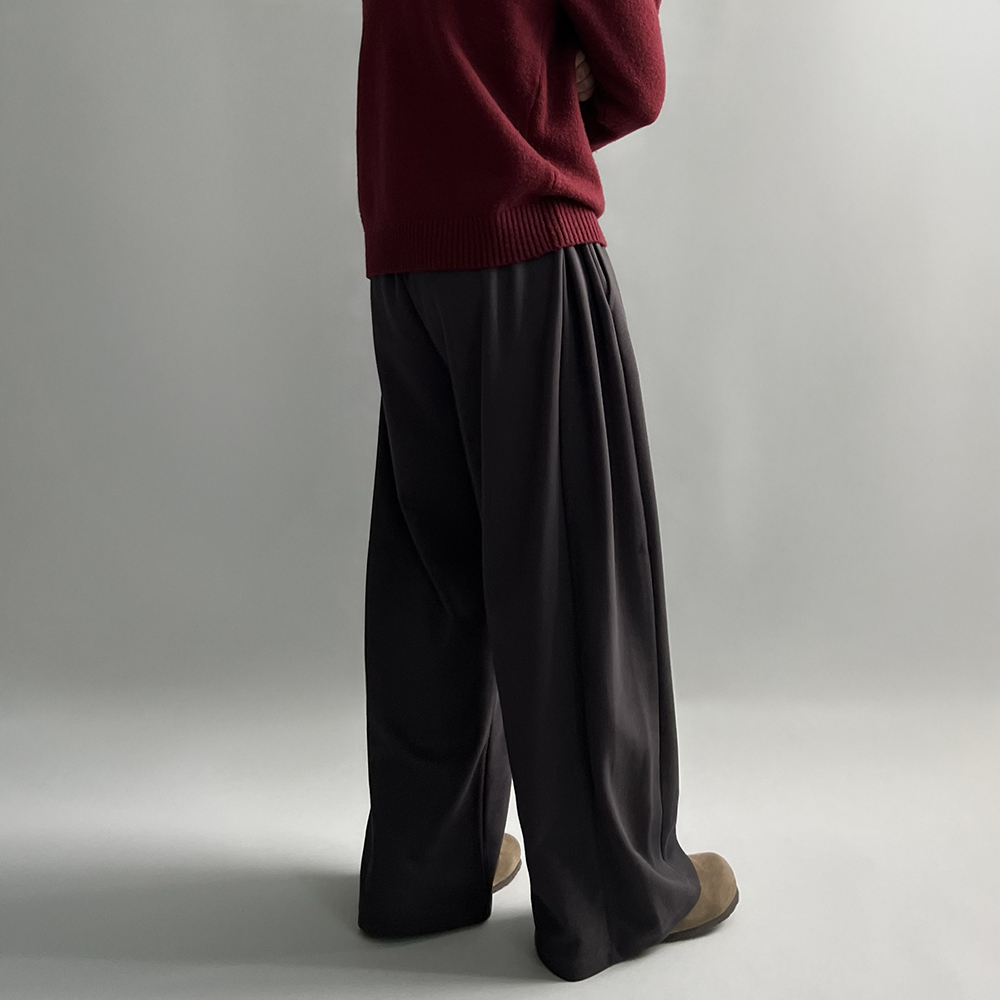 1+1 스웻팬츠 벌룬팬츠 남자통바지 통넓은바지 - 상세 이미지 5
