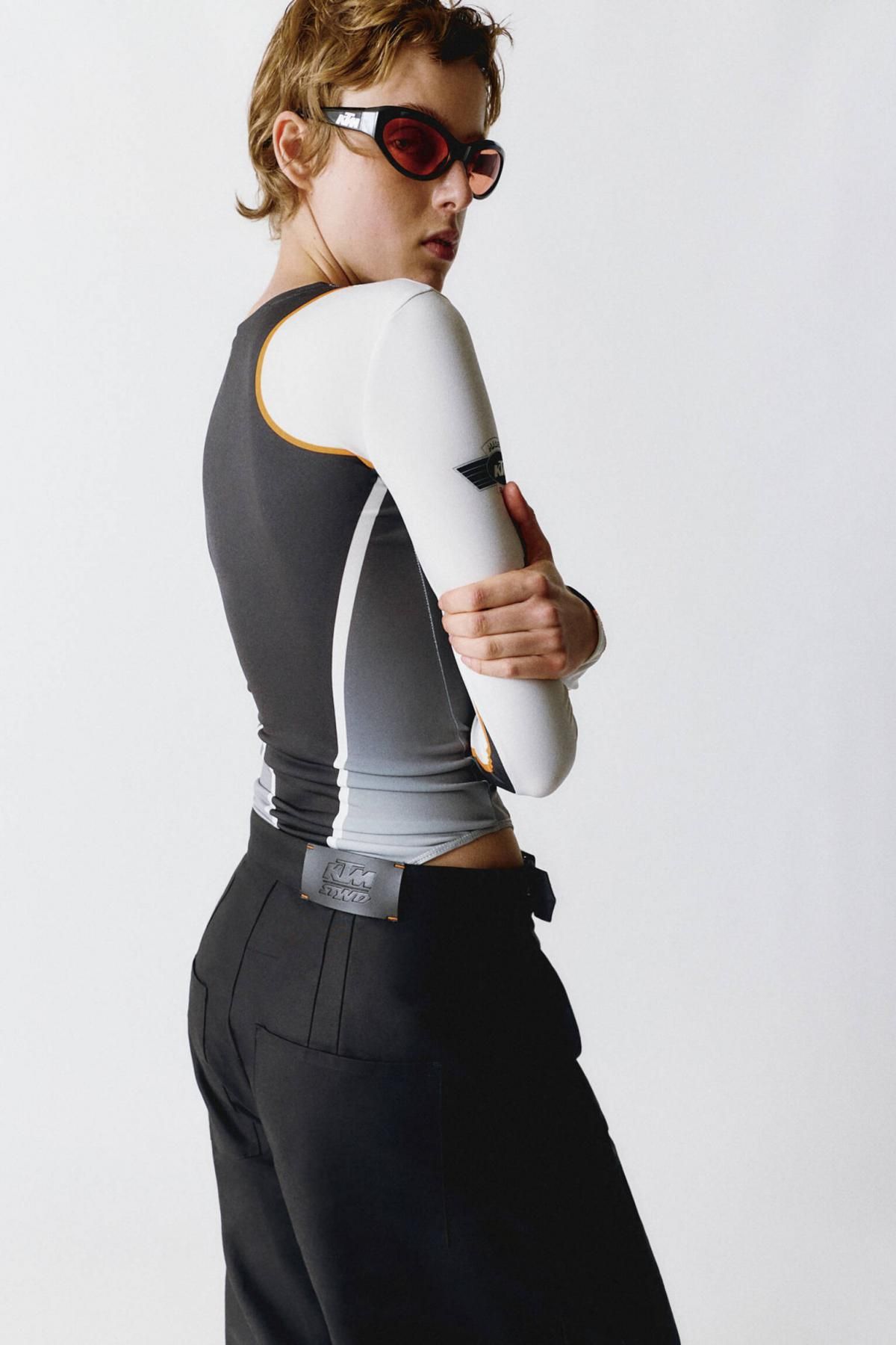 풀앤베어 하이웨이스트 와이드 코튼 팬츠 7674/325 BLACK - 상세 이미지 2