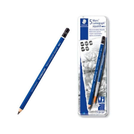 스테들러 전문가연필 스테들러 마스 전문가용 수채 연필 100A 6본세트