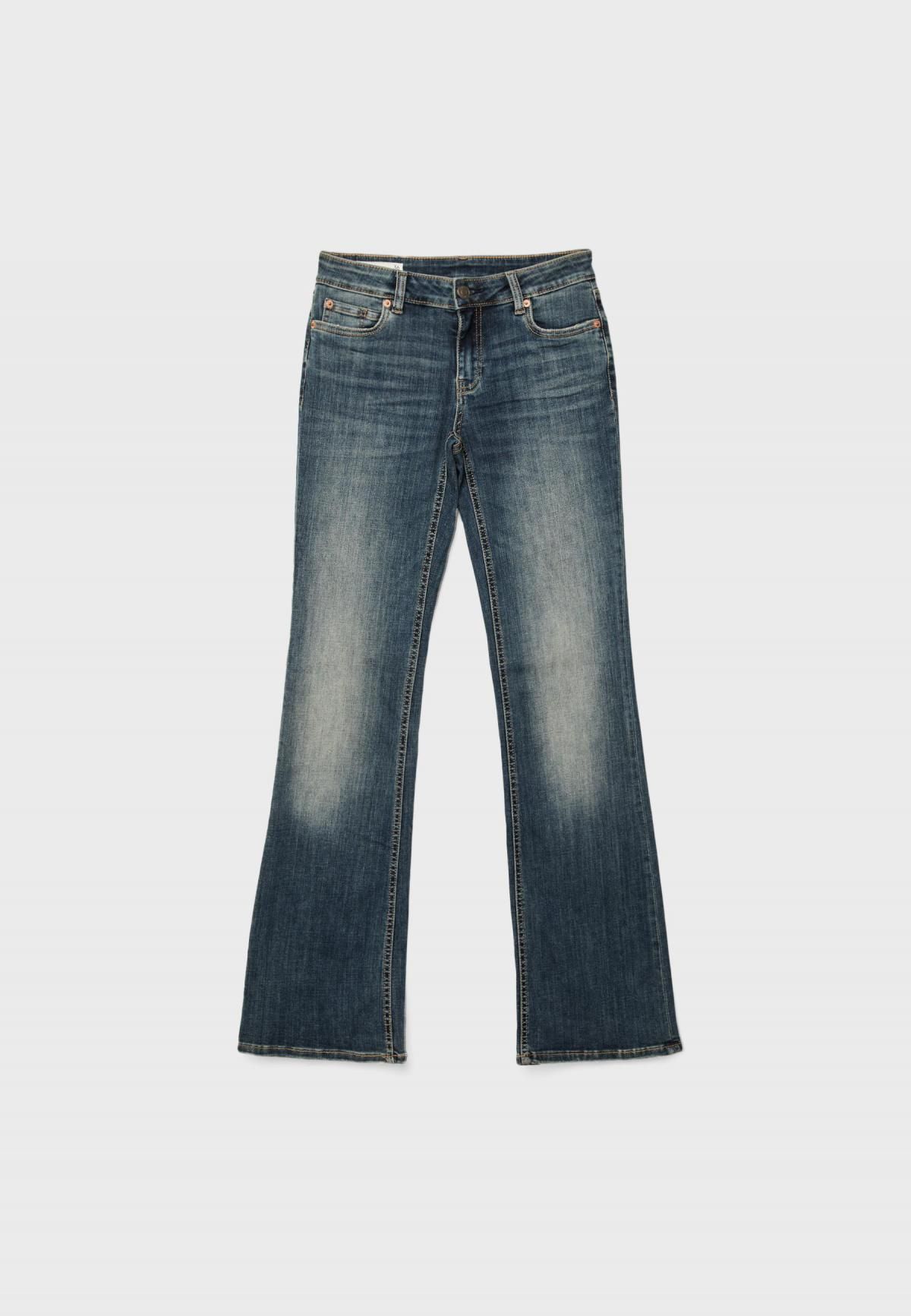 스트라디바리우스 데님 슬림핏 부츠컷 청바지 4867/150 MEDIUM DENIM WASH - 상세 이미지 2