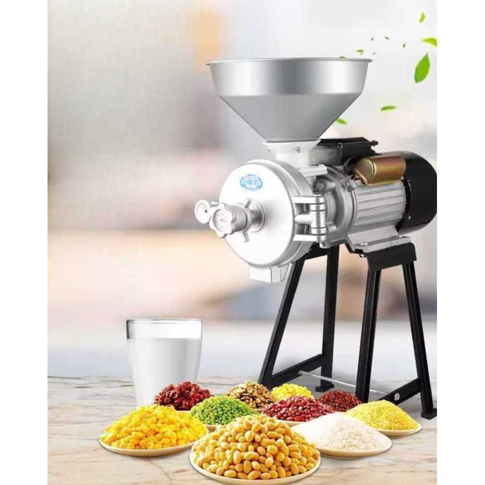 곡물 분쇄기 대형 가루 제조 공장용 자동 분쇄 장비 2500W - 상세 이미지 2