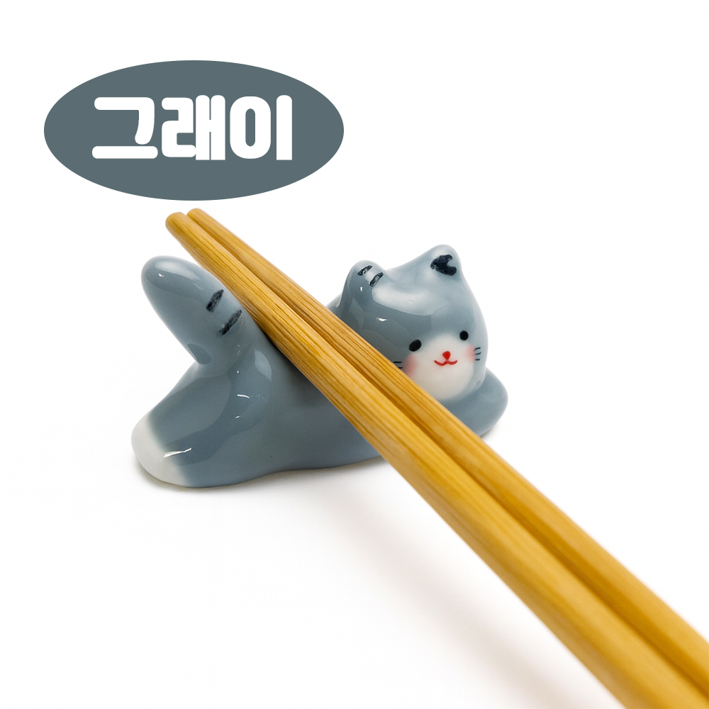 슈퍼맨 고양이 젓가락 받침대 - 상세 이미지 3