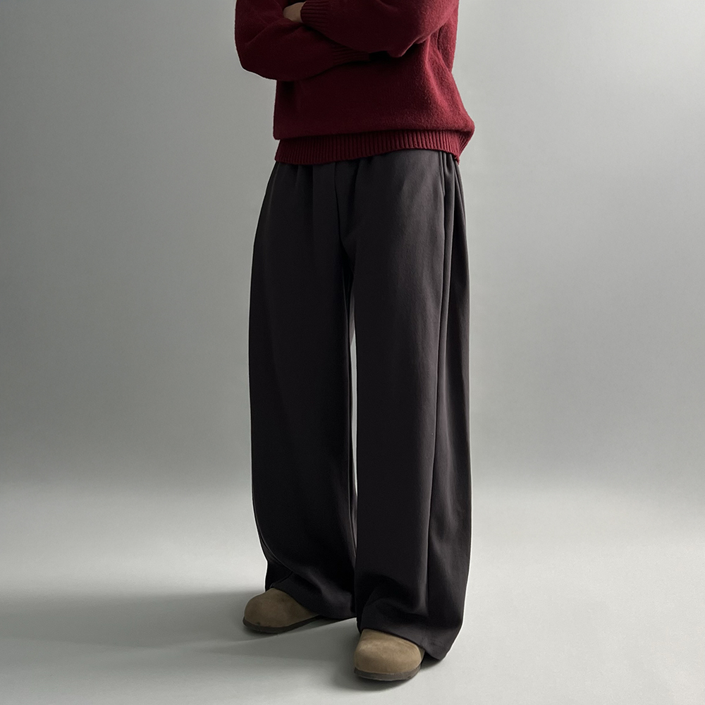 1+1 스웻팬츠 벌룬팬츠 남자통바지 통넓은바지 - 상세 이미지 4