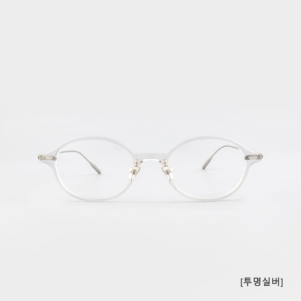 무사경 402 긱시크 오벌형 안경 블루라이트 차단 렌즈 얇은 뿔테 여자 안경 이미지 8