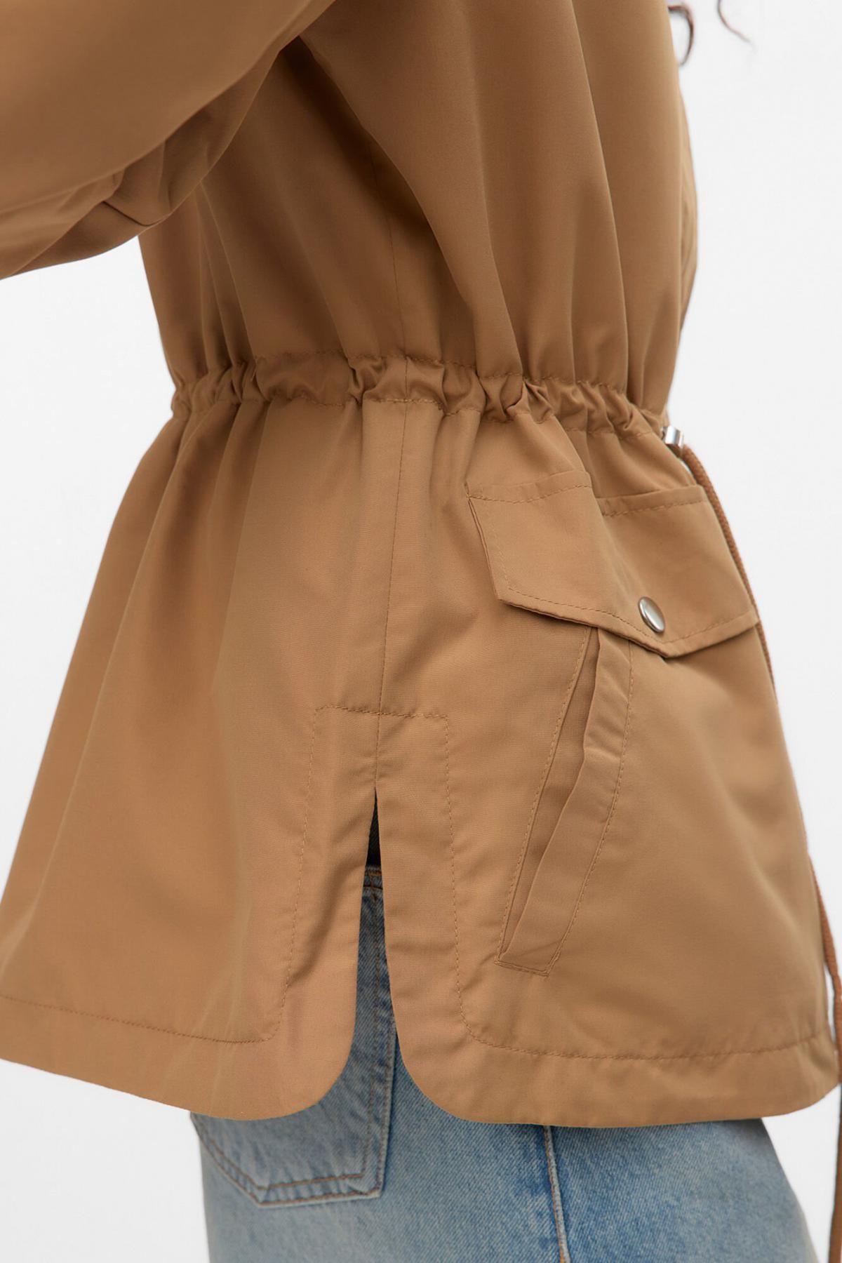 베로모다 테크니컬 숏파카 후드 바람막이 7930181 MARRON OSCURO - 상세 이미지 5