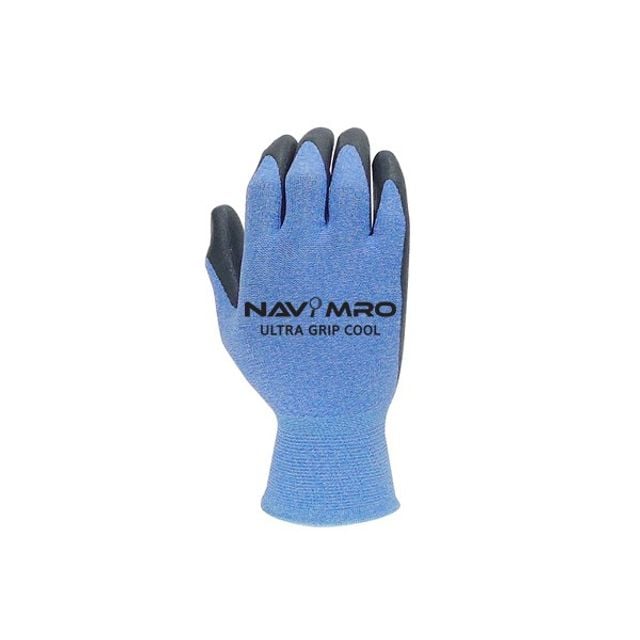 (P)NBR 폼 코팅 장갑 (Ultra Grip COOL/M파랑/NAVI) - 상품 이미지