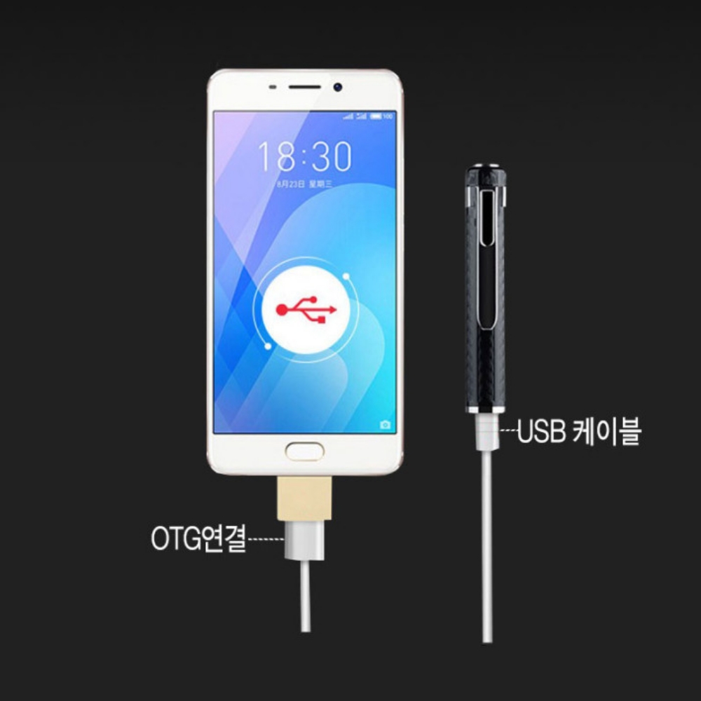 회의 녹음기 펜 볼펜 녹음 펜 미니 녹음기 강의 녹음 음성 휴대용 64GB - 상세 이미지 5
