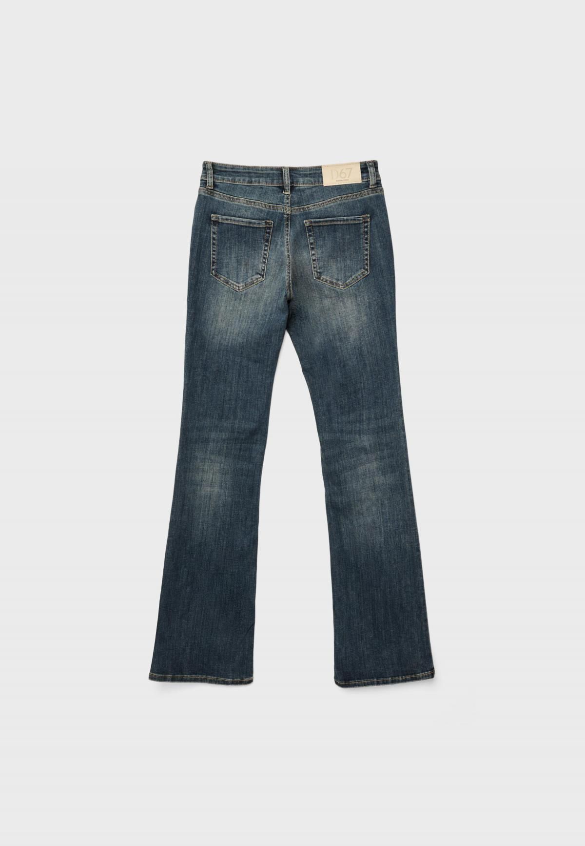 스트라디바리우스 데님 슬림핏 부츠컷 청바지 4867/150 MEDIUM DENIM WASH - 상세 이미지 3