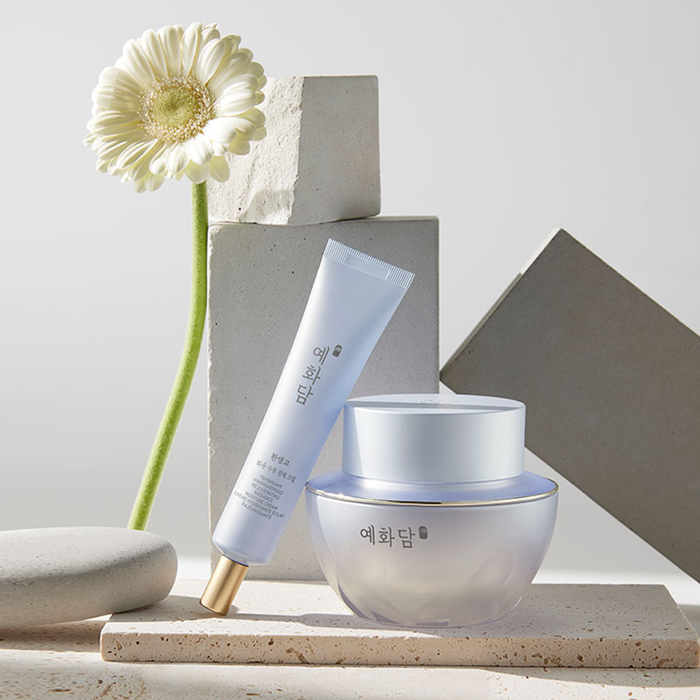 더페이스샵 예화담 환생고 화윤 수분 광채 크림 50 mL+25 mL 세트 - 상세 이미지 2