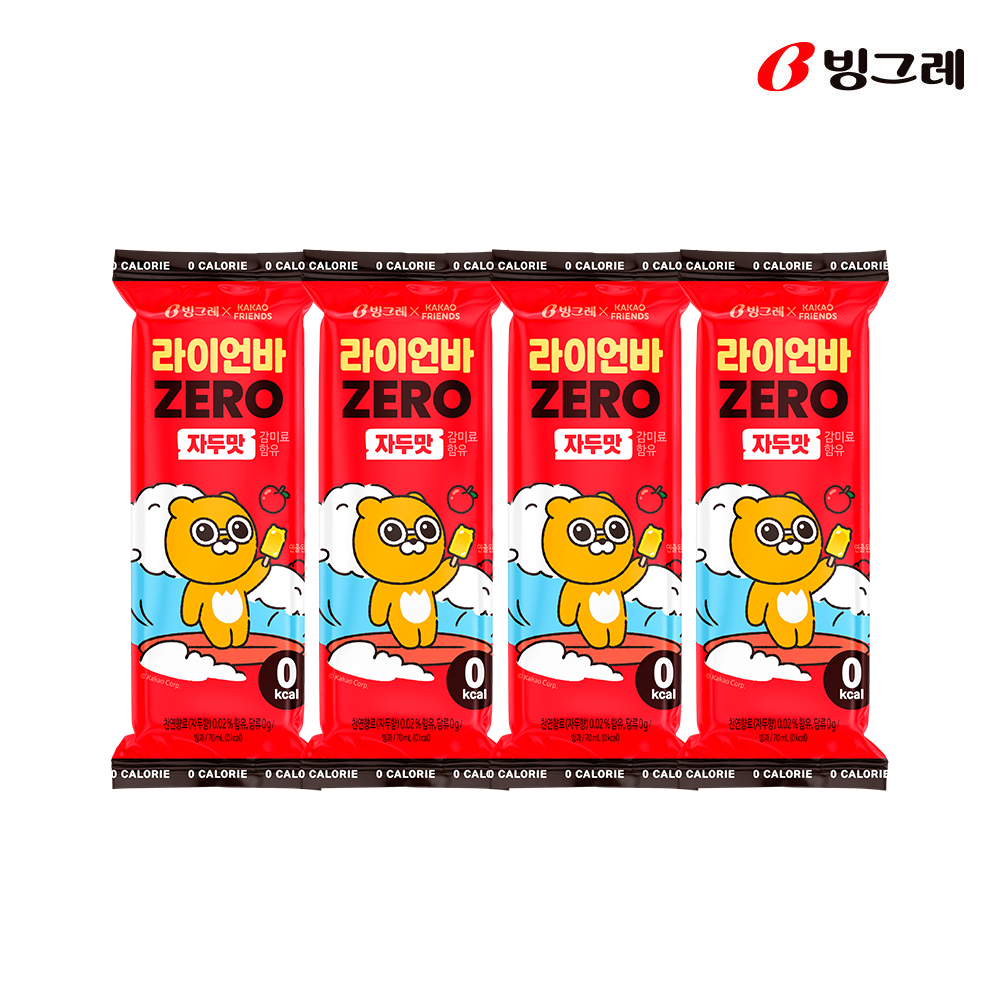 빙그레 카카오바 라이언바 20개 + 무지바 20개 외 택1 아이스크림 이미지 2
