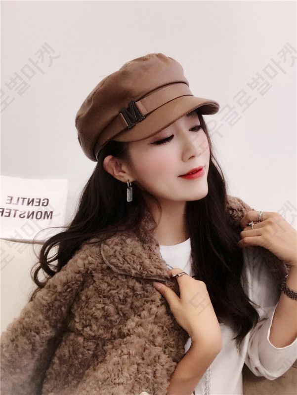 배래모 베레모 모자 빵모자 화가 겨울 연예인 얼굴작아보이는 - 상세 이미지 5