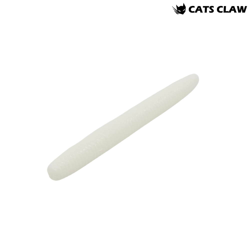 캣츠크로우 매직스틱 꺽지 산천어 송어웜 센코웜 야마센코 001 화이트, 5cm(2인치) - 상품 이미지