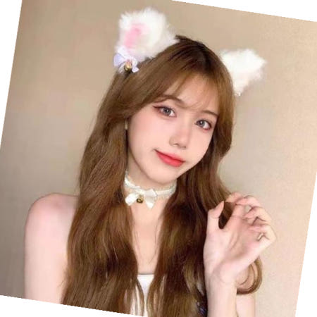 이벤트목걸이 (이거찜) 할로윈 섹시 고양이 머리띠 초커 목걸이세트