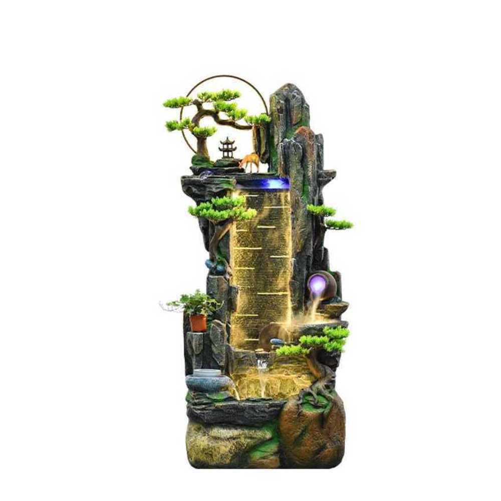 실내 대형 분수 폭포 장식 인테리어 물순환 조형장치 A형 65x42x136cm - 상세 이미지 3