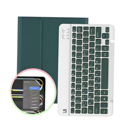 (주)유비코퍼레이션 종이질감 아이패드 미니 6세대 키보드 케이스+종이질감 필름 1매