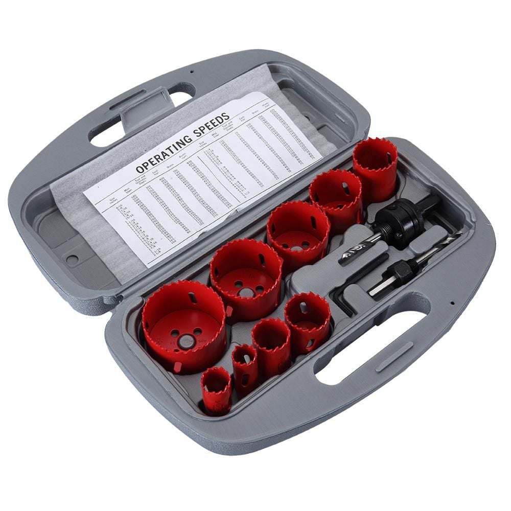 KW 홀캇타 홀쏘 홀카타 홀소 홀컷터세트 KW04-9112 12 PCS (KW04-9112) - 메인 이미지