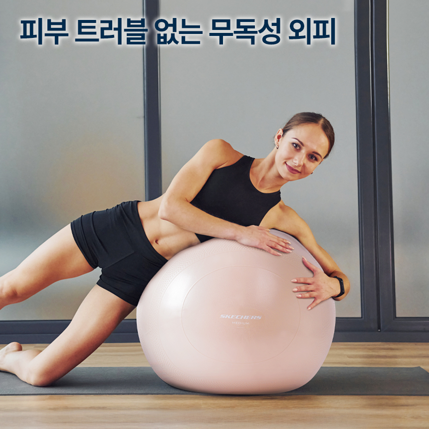 스케쳐스 짐볼 안티버스트 요가 필라테스 임산부 65cm, 소프트피치 상품 이미지