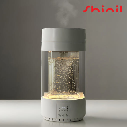 26년형 신일 가열식 가습기 대용량 세척편한 물멍 신생아 아기 스팀 살균 3.5L