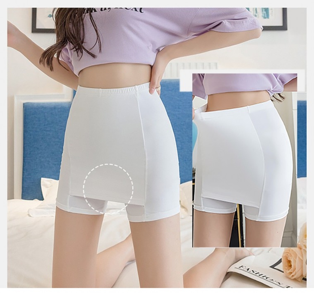 Y존 노출방지 속바지 여성 속치마 와이존 속바지 치마 원피스 L사이즈 - 상품 이미지