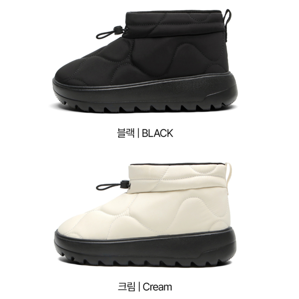 패딩부츠 패딩 털 발편한 방한 신발 부츠 - 상세 이미지 3