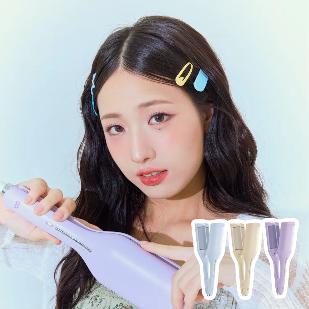 오아 이지 물결 고데기 웨이브 히피펌 볼륨 헤어 물결펌 고대기 프리볼트 제품 이미지