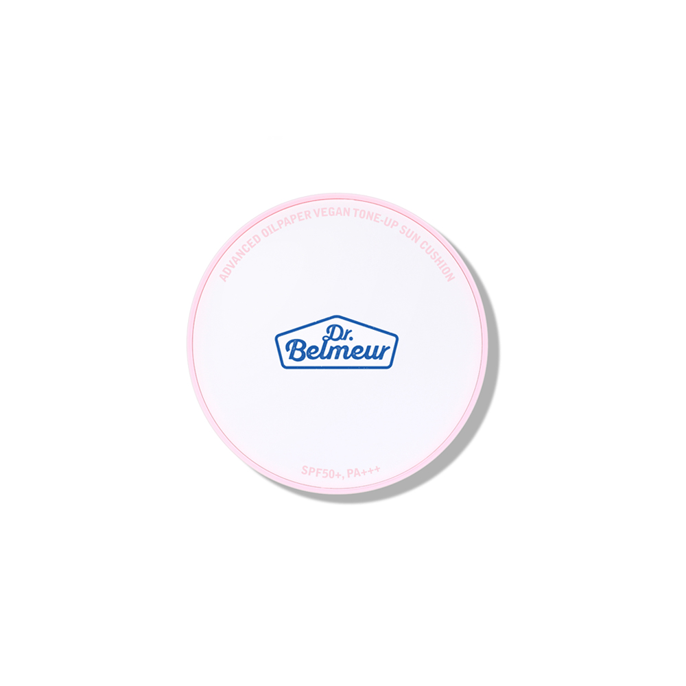 더페이스샵 닥터벨머 리본 에디션 어드밴스드 오일페이퍼 비건 톤업 선쿠션 13g (SPF50 PA+++) 이미지 2