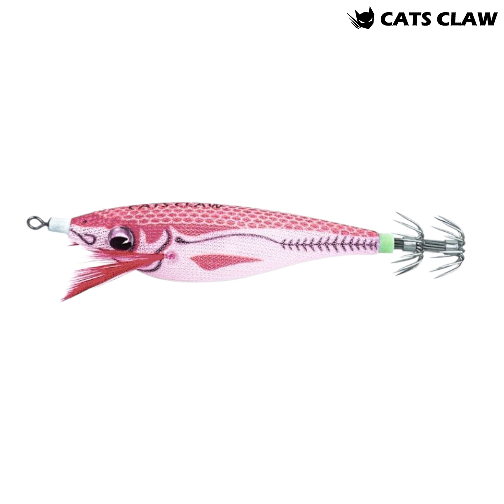 캣츠크로우 쿠잉에기 쭈꾸미 갑오징어에기 08 핑크, 7.3cm - 메인 이미지