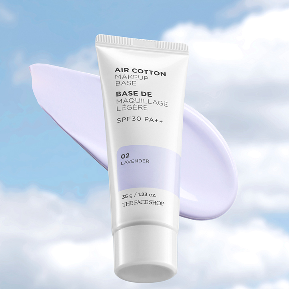 더페이스샵 fmgt 에어코튼 메이크업 베이스 35g (SPF 30 PA++) 이미지 2