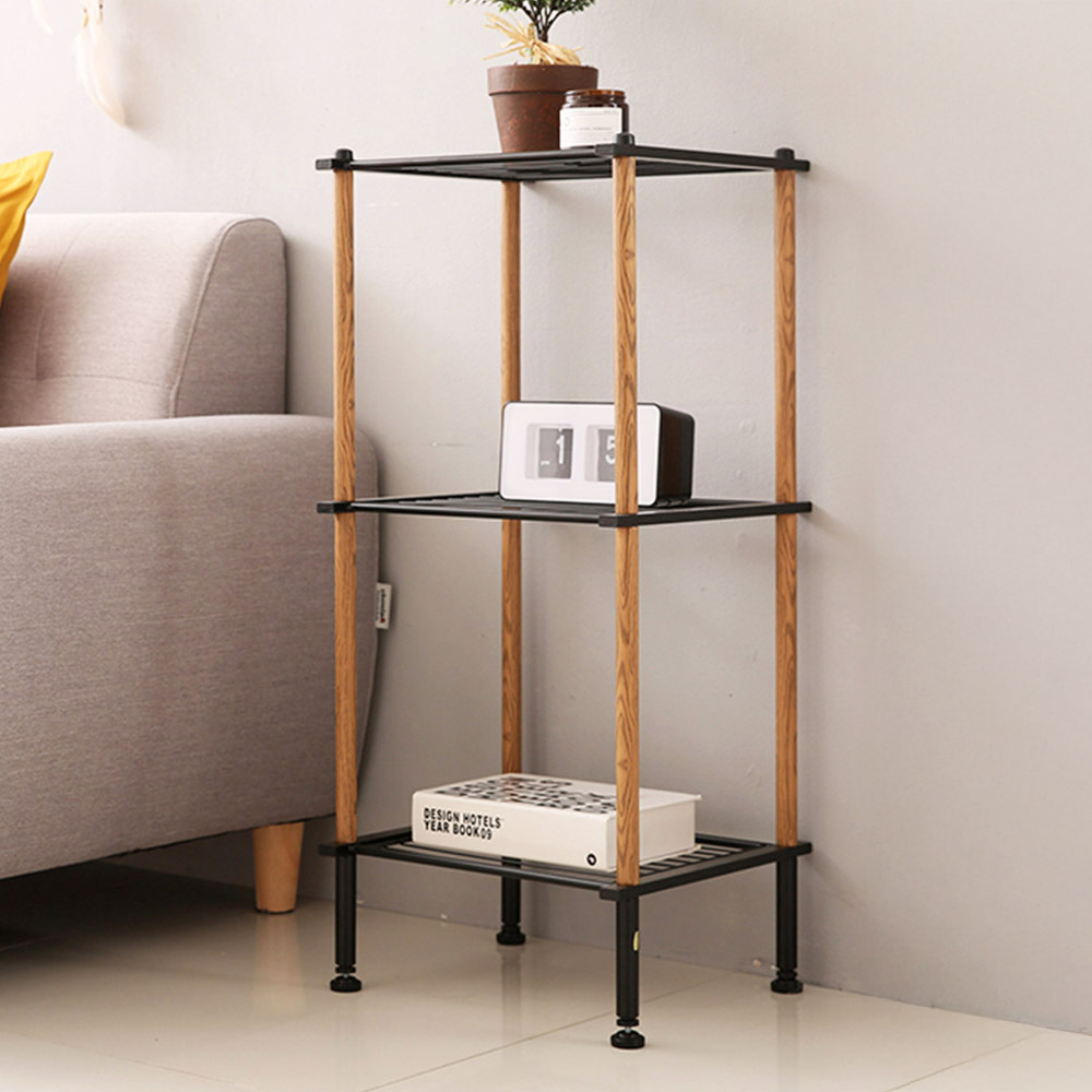 토토 철제수납장 틈새 다용도 수납선반 2단 스텐 미니선반 베란다 화분진열 - 상품 이미지