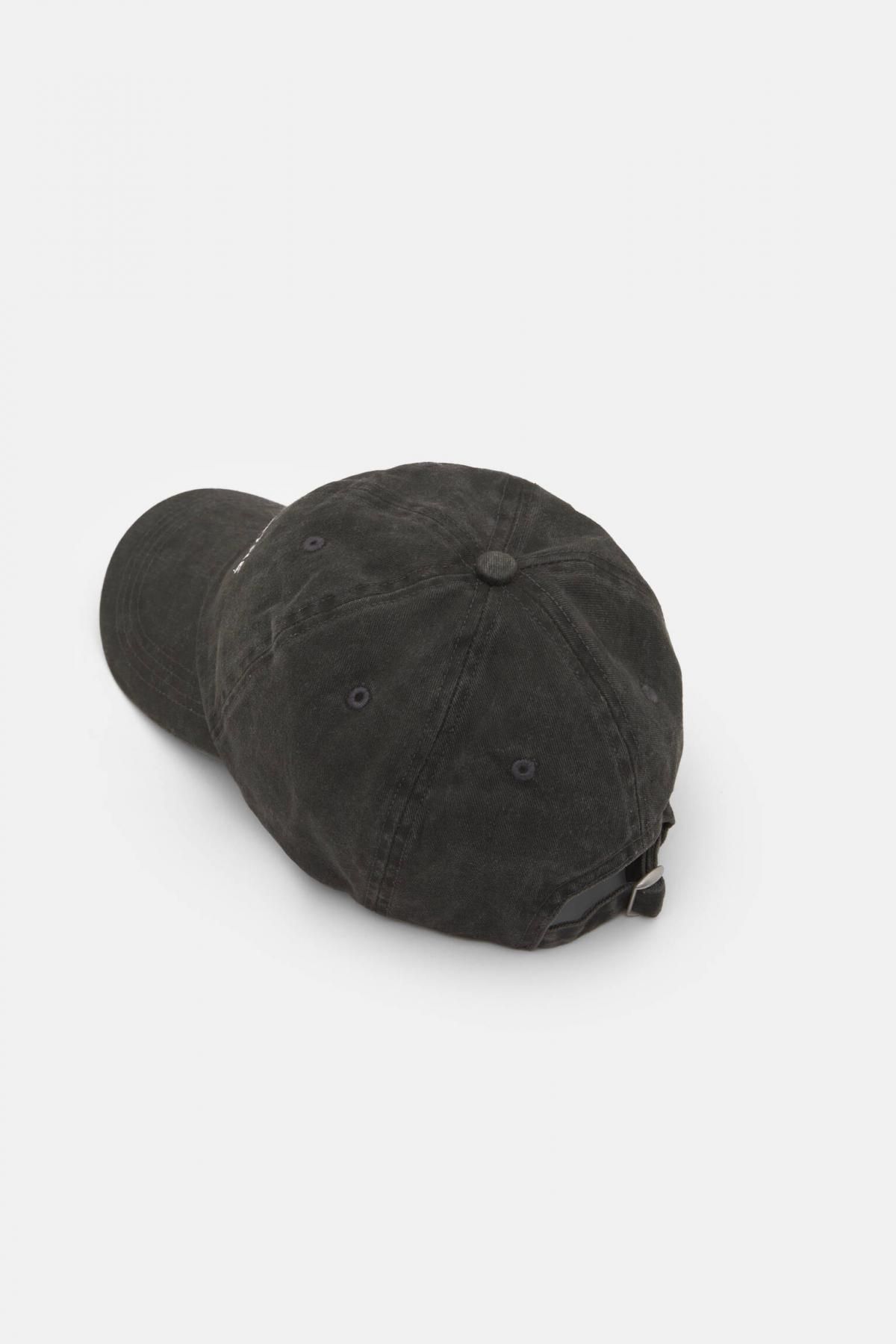 풀앤베어 베이직 코튼 블랙 자수 캡모자 7930/323 BLACK - 상세 이미지 5