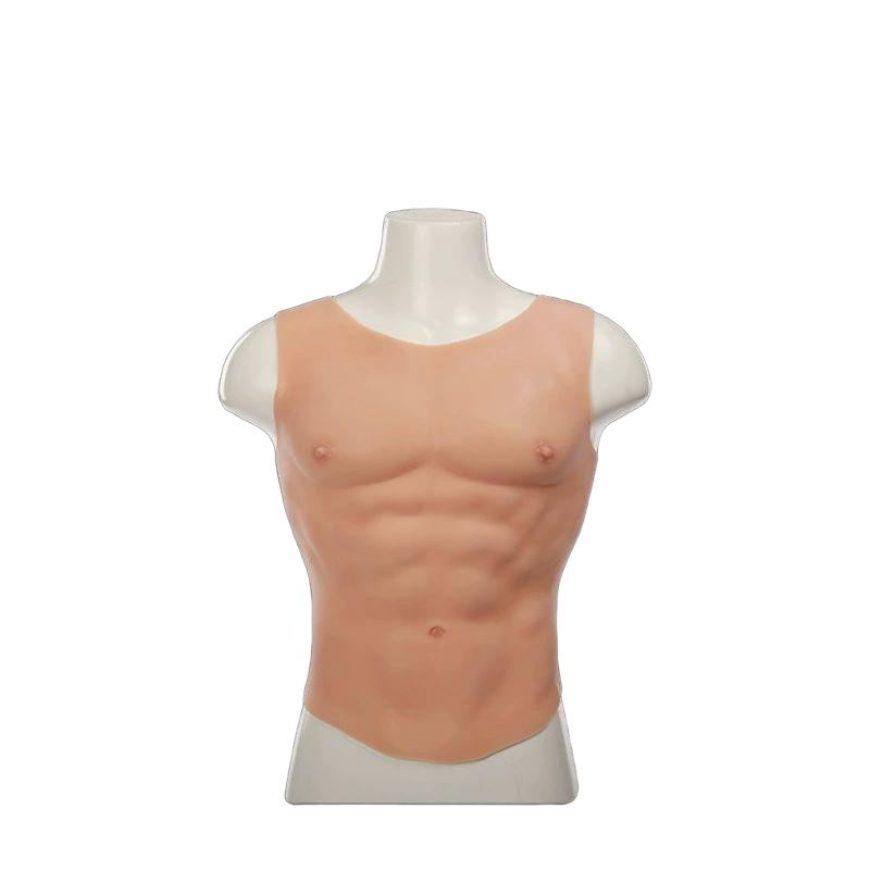 실리콘 근육슈트 머슬코스튬 상체보정 조끼형 분장용 - 상품 이미지