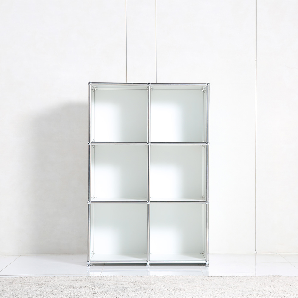 이가페 미드센츄리 모듈수납장 듀오 2x3 오픈책장