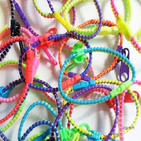 김영마켓 패션 지퍼팔찌 안끊어지는팔찌줄 여성팔지