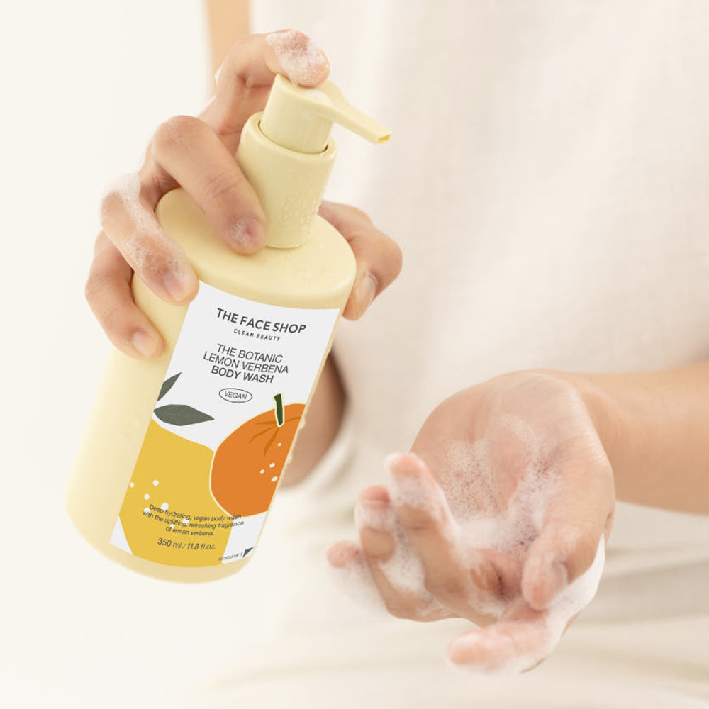 더페이스샵 더 보태닉 레몬 버베나 바디 워시 350 mL 이미지 4