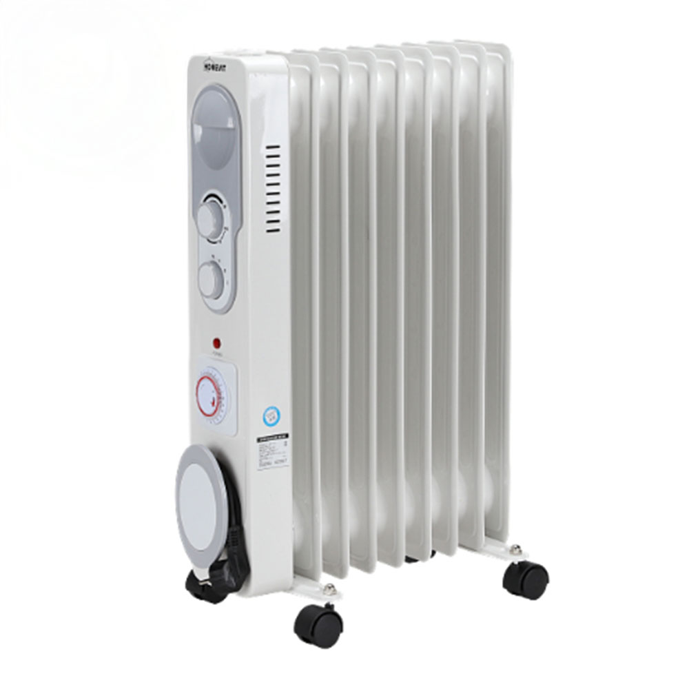 전기라디에이터 타이머 온도조절 방열기 욕실 난방기 화장실 업소용 사무실 9핀, 2000W