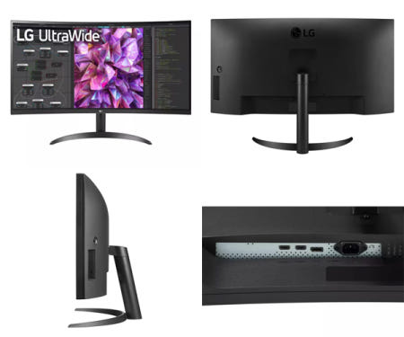 LG전자 LG전자 34인치 34WQ60C 모니터 WFHD 21:9 IPS 커브드 모니터