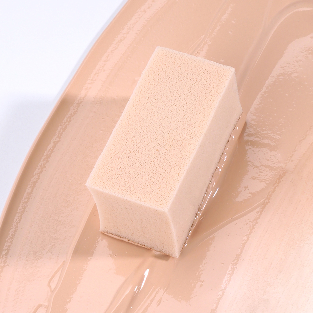 [바액] 메이크업 스펀지 직사각 [40P] 말랑텐션 네츄럴커버 데일리용
