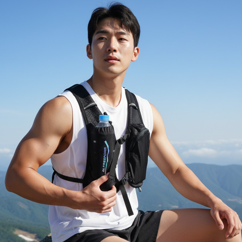 조깅조끼 트레일러닝 마라톤 러닝 런닝 등산 조끼 베스트 - 상세 이미지 2