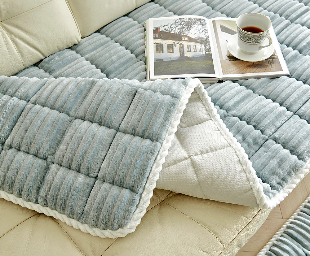 웨이브 극세사패드 겨울 극세사침대패드