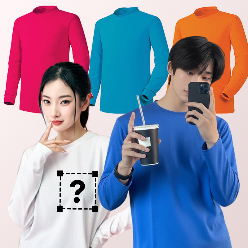 티싸요 티셔츠 주문 제작 라운드 긴팔