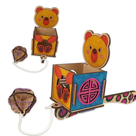 죽방울놀이 만들기대장 나무 죽방울 만들기- 곰