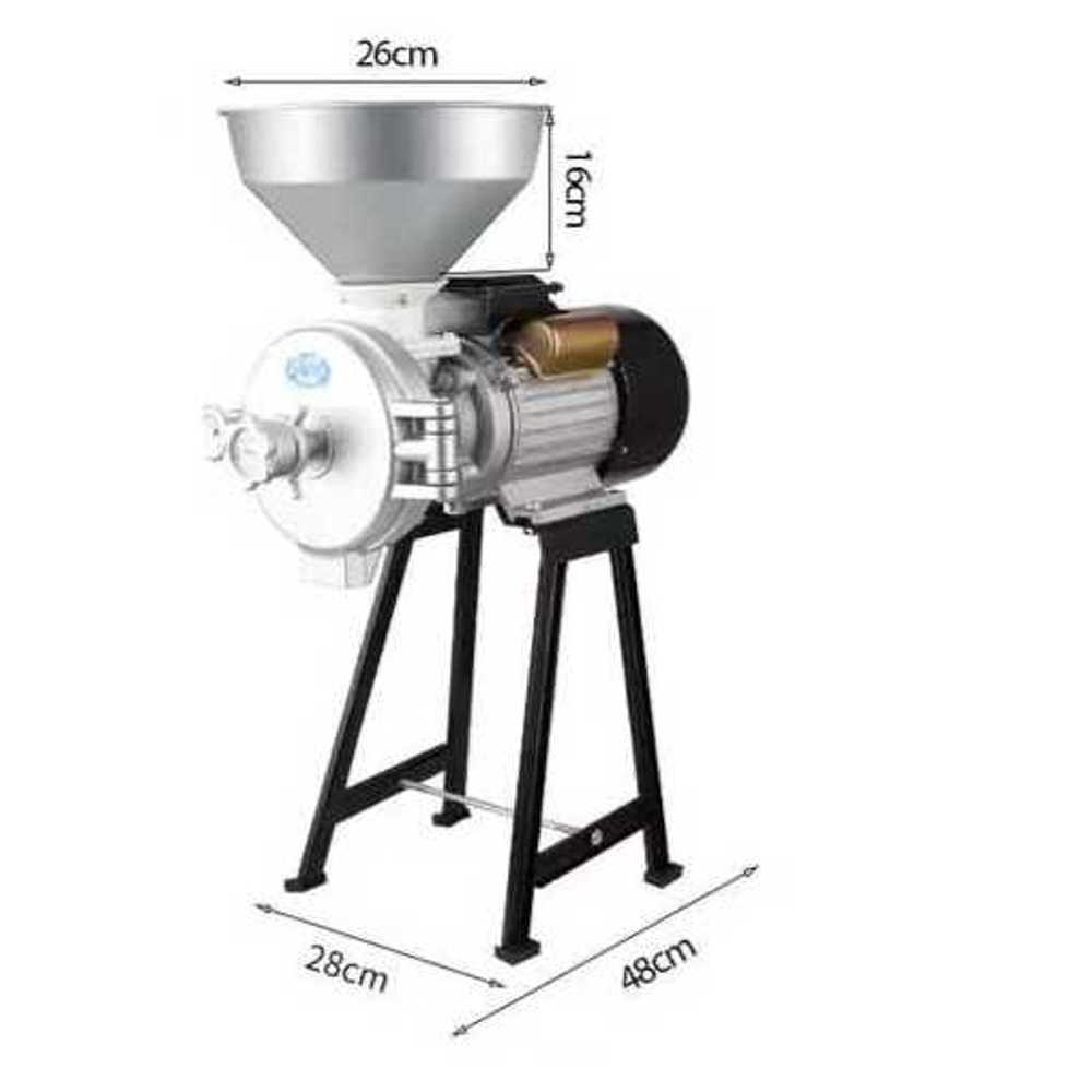 곡물 분쇄기 대형 가루 제조 공장용 자동 분쇄 장비 2500W - 상세 이미지 4