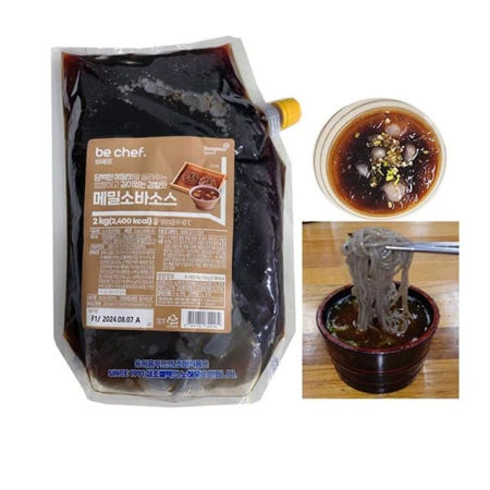 그코 동원 메밀소바소스2kgx1개 홈푸드 메밀장국 업소 냉소바국수