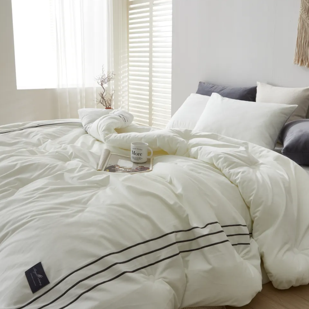 극세사 알러지케어 호텔 따뜻한 가을 두꺼운 겨울 이브자리 극세사 차렵 이불 SS