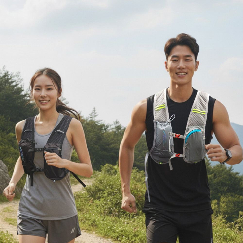 조깅조끼 트레일러닝 마라톤 러닝 런닝 등산 조끼 베스트 이미지 6