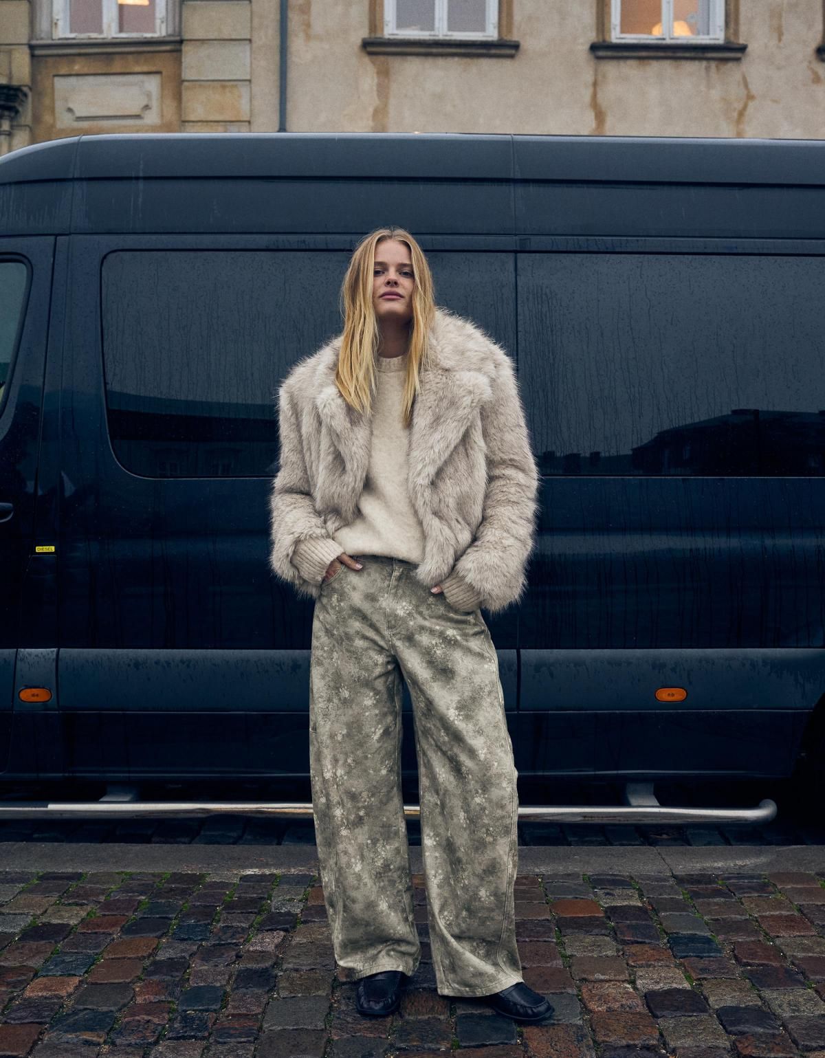 버쉬카 프린트 와이드 배럴 팬츠 5158/054 MULTICOLORED - 상세 이미지 5