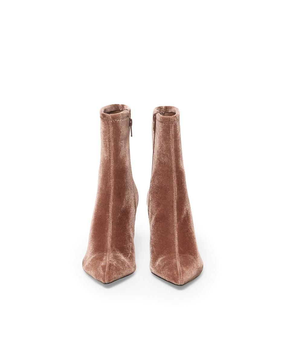 스페라 테크니컬 벨벳 스틸레토 앵클부츠 58760004679 MARRON - 상세 이미지 2