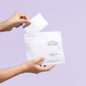 생활공작소 시트세제 종이세탁세제 빨래 라벤더 200매 실사용 후기 | 효과 있을까? - 상품 이미지 2