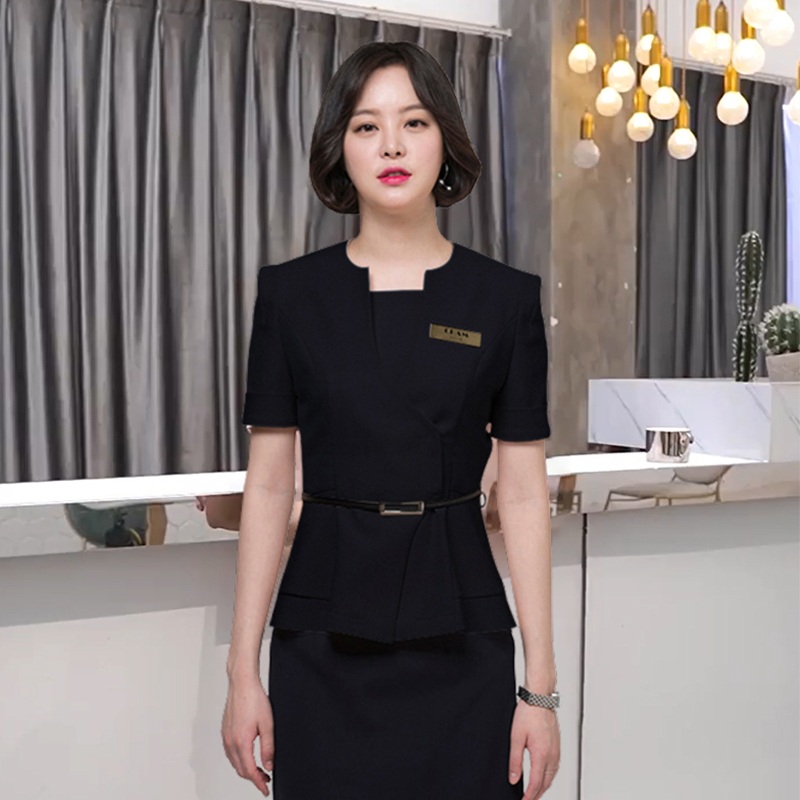 상담 실장 유니폼 코디네이터 성형외과 관리사 여성 피부과 에스테틱 피부샵 병원 세트 스파 - 상품 이미지