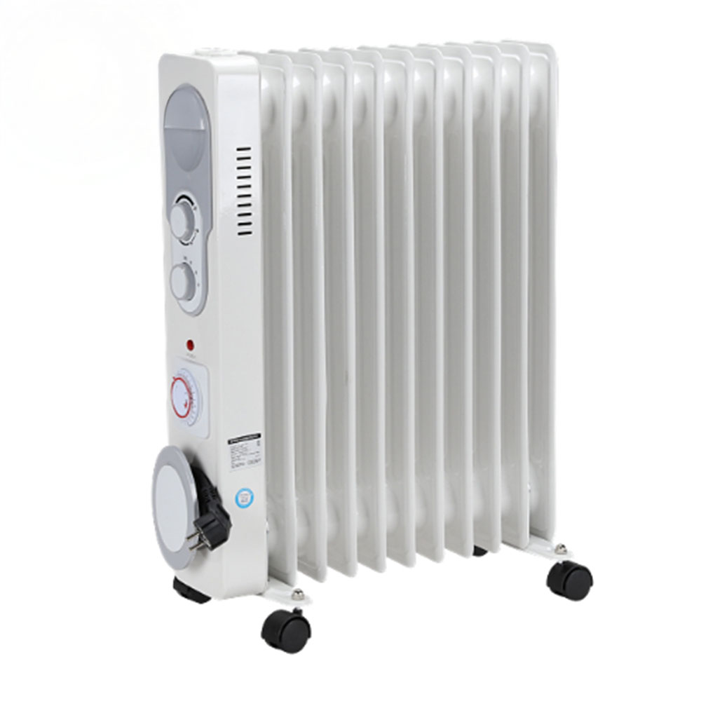 전기라디에이터 타이머 온도조절 방열기 욕실 난방기 화장실 업소용 사무실 11핀, 2500W